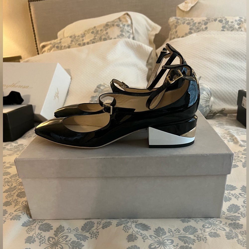 Jimmy Choo Wilbur Mary Jane Heels